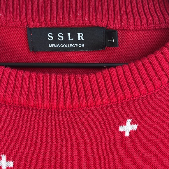 "Ugly" Christmas sweater with Rudolf the Red Nosed Reindeer - Picture 3 of 5